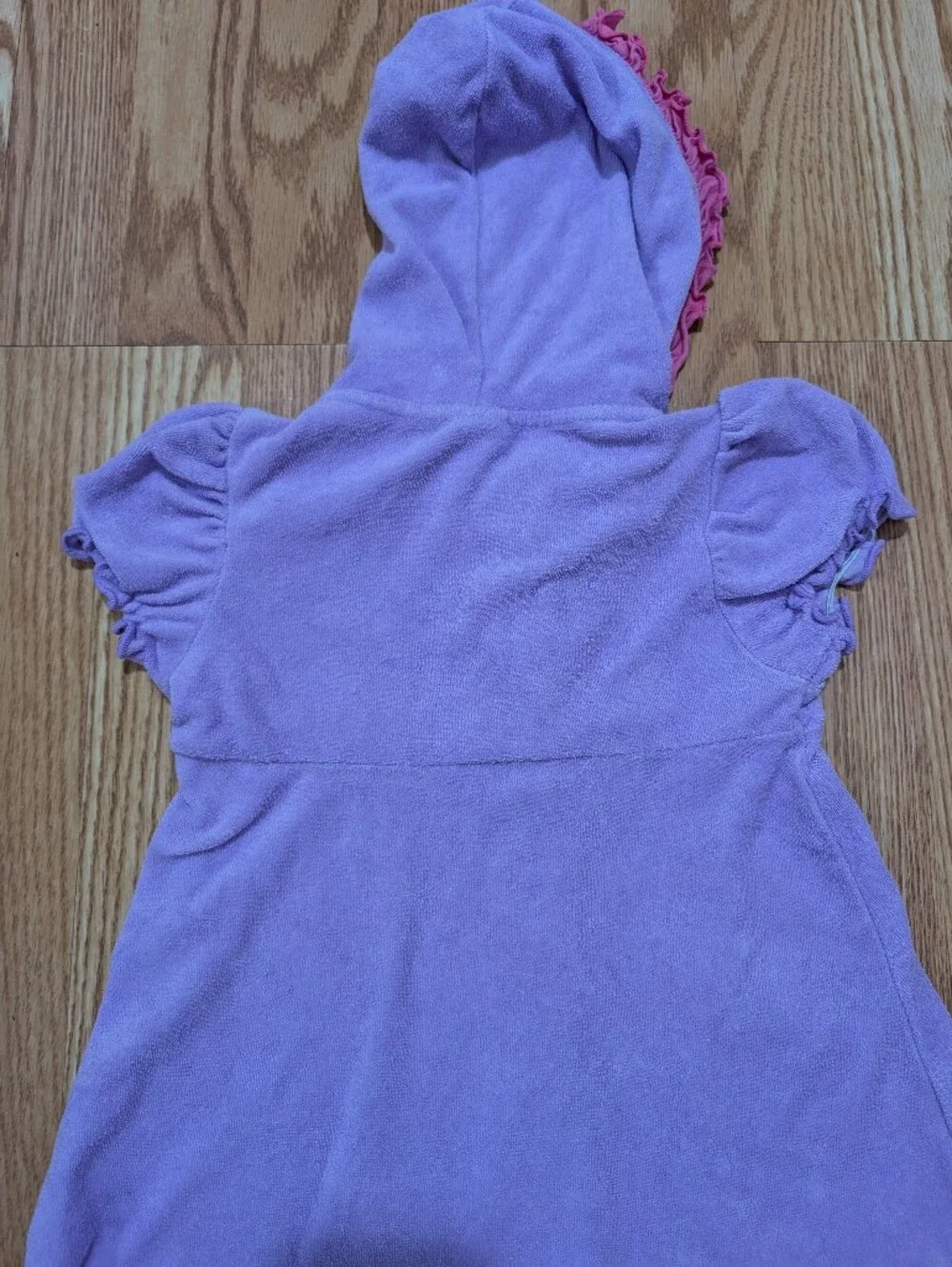 Disney Rapunzel Hooded Towel Swim Cover-up 5/6